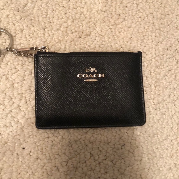Authentic Coach card holder + key holder